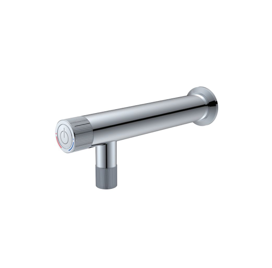 Novo HC-5 Chrome Wall Mounted Basin Mixer Tap