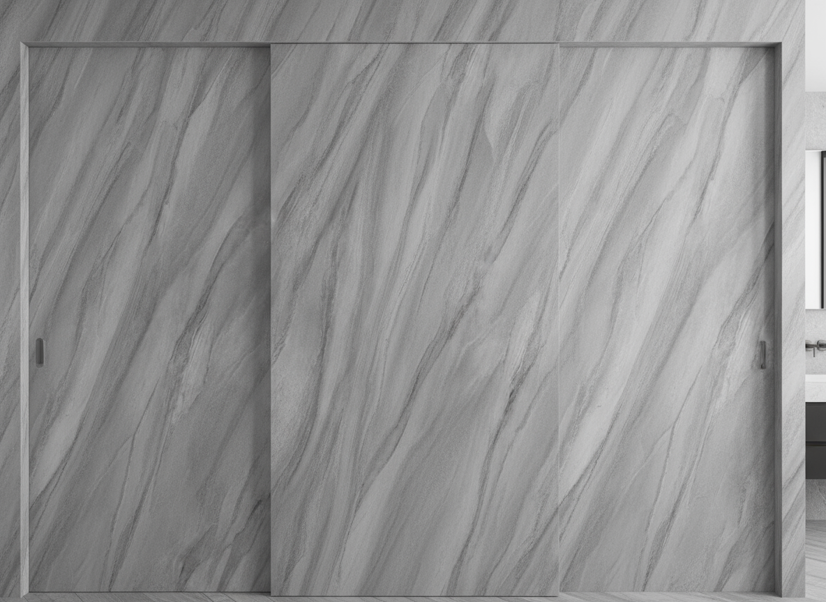 Shower Wall Panel 1200 Ocean Grey Ultra Matt