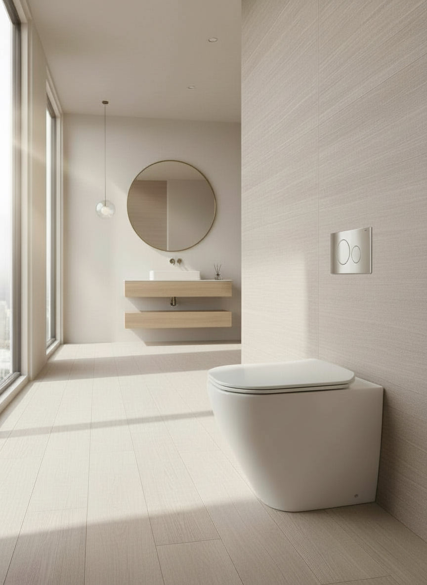 Novo Metronex Comfort Height Back To Wall Short & Soft Close Seat
