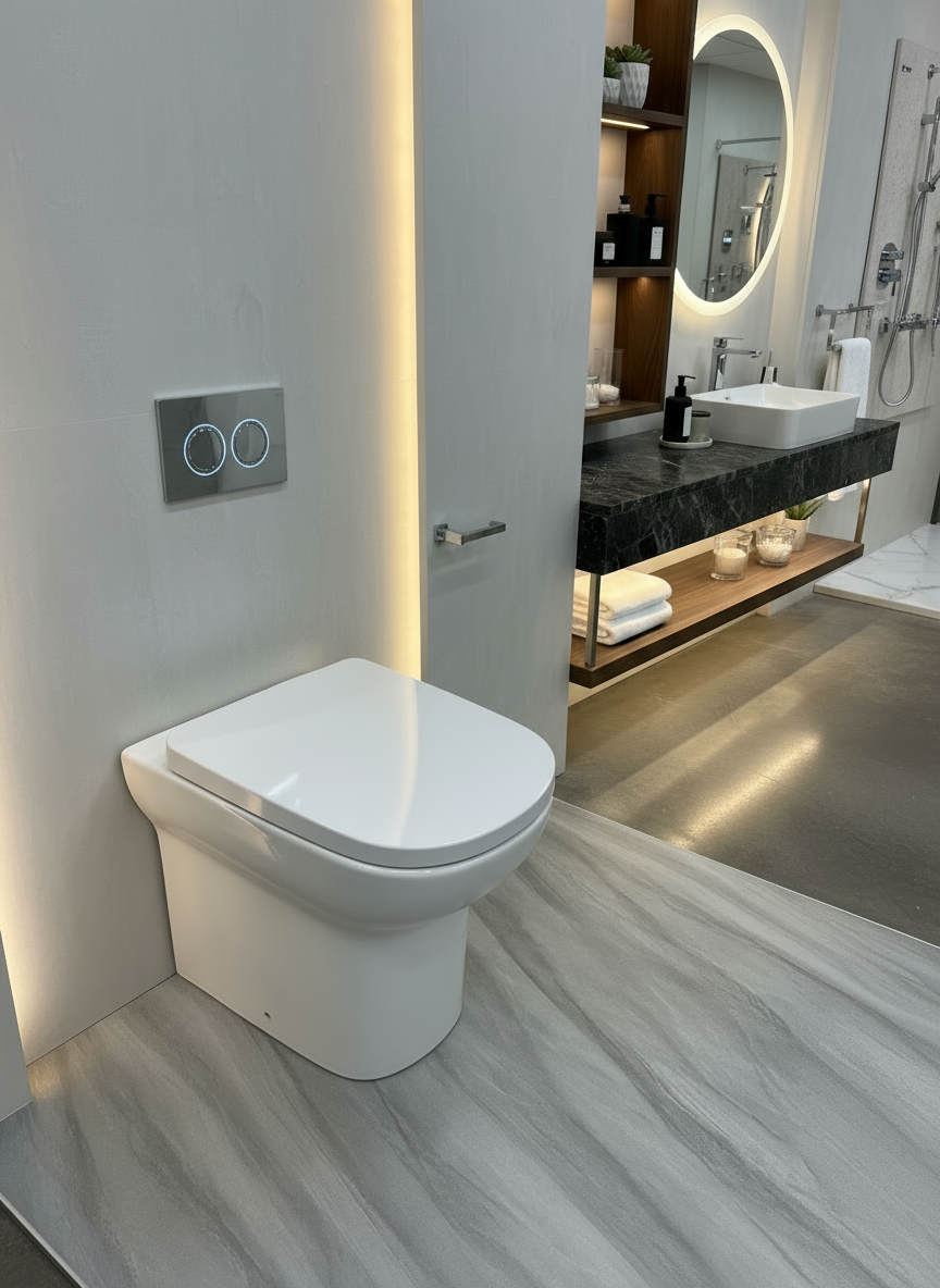 Novo Mora Back To Wall Short WC & Soft Close Seat