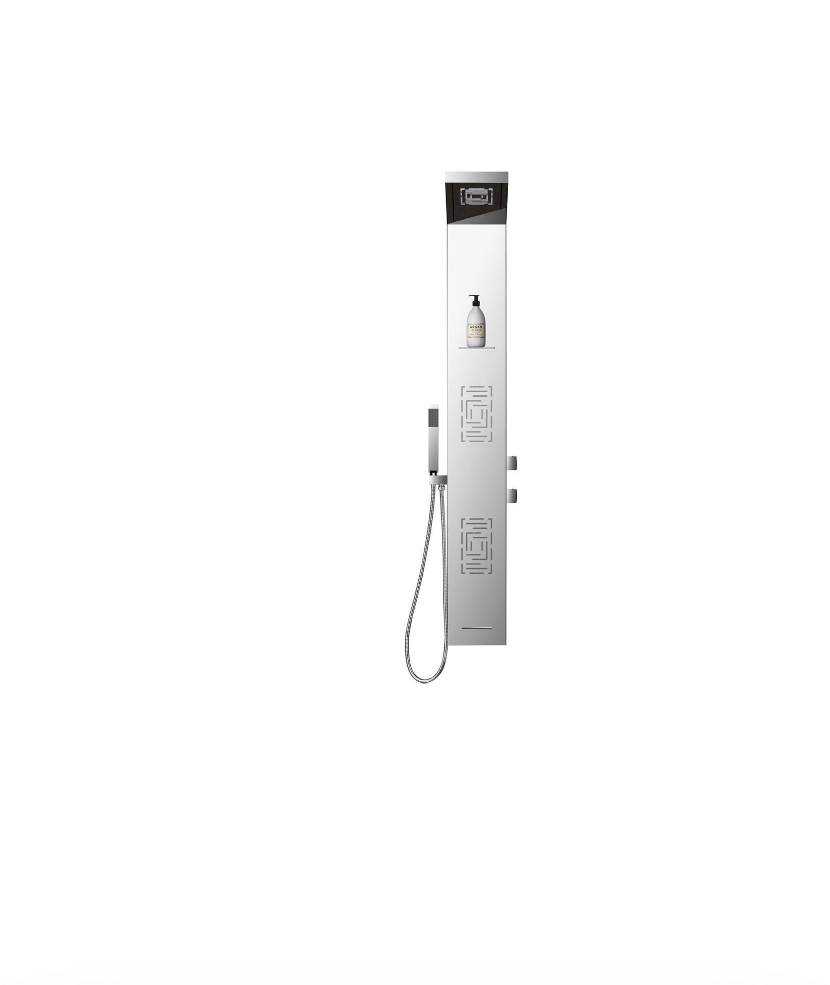 Novo Designer Column Kuadra shower Pack
