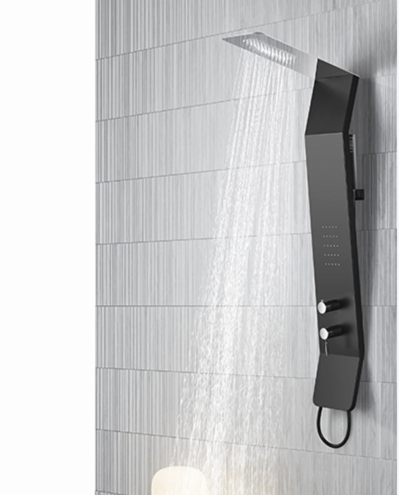 Novo Dynamic Aluminium Designer Column shower Pack