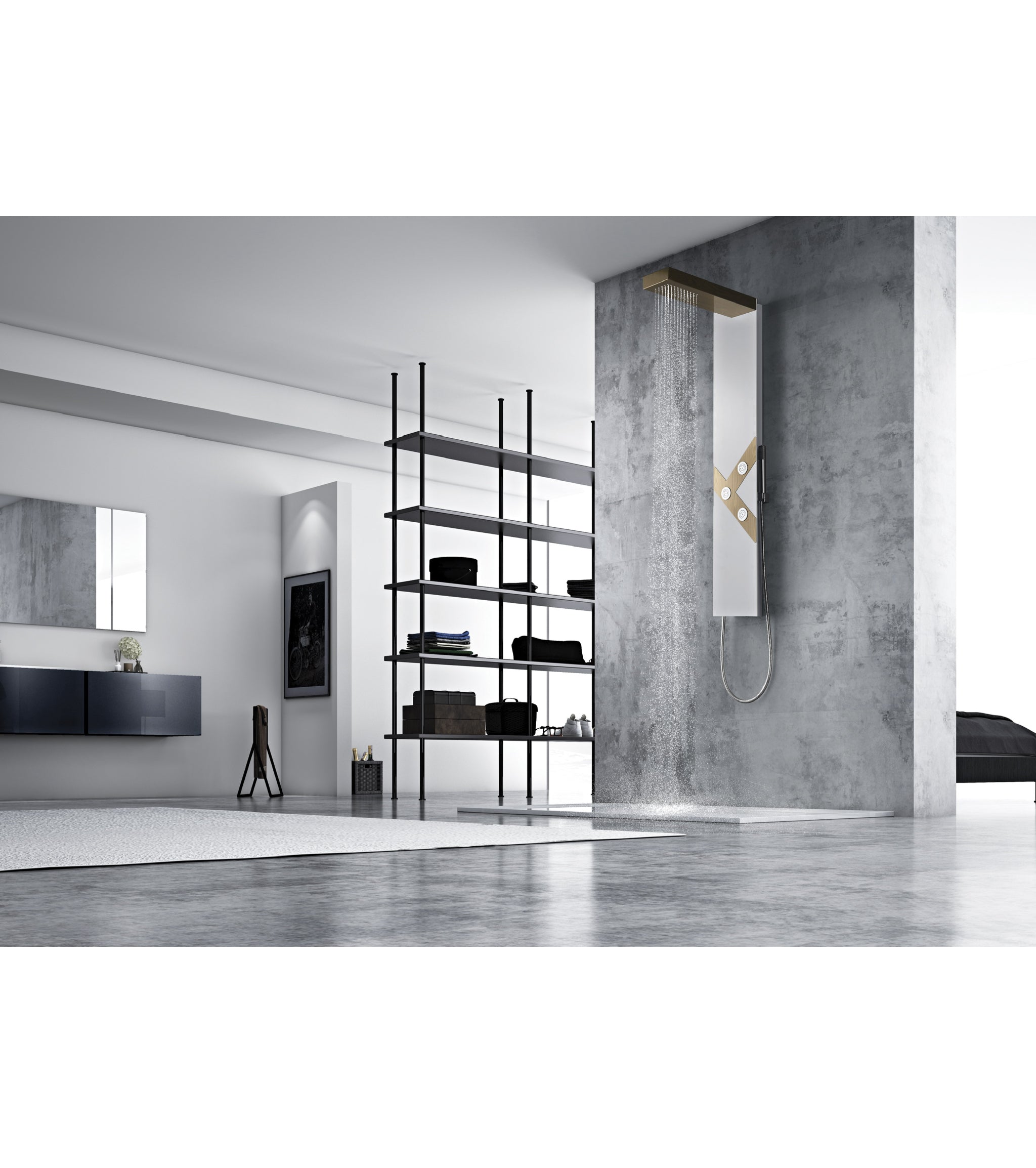 Novo Designer Brighton Column Shower System
