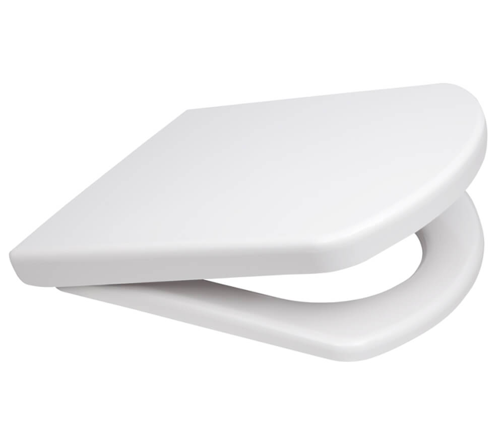 Hudson Reed Maya 385 x 645mm Flush To Wall Close Coupled Toilet With Seat And Cistern