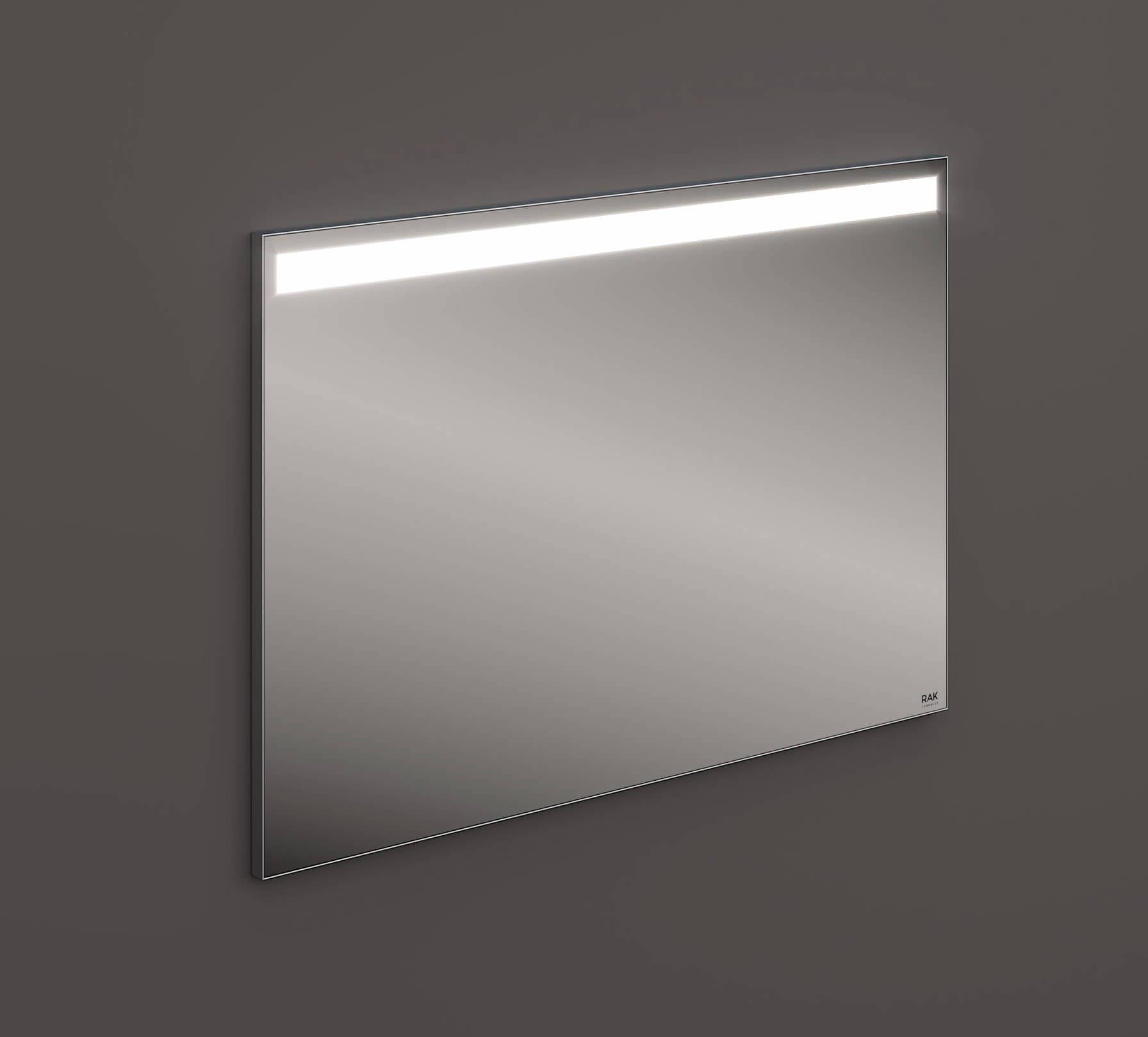 RAK Joy Wall Hung Bathroom Mirror With LED Light And Demister Pad