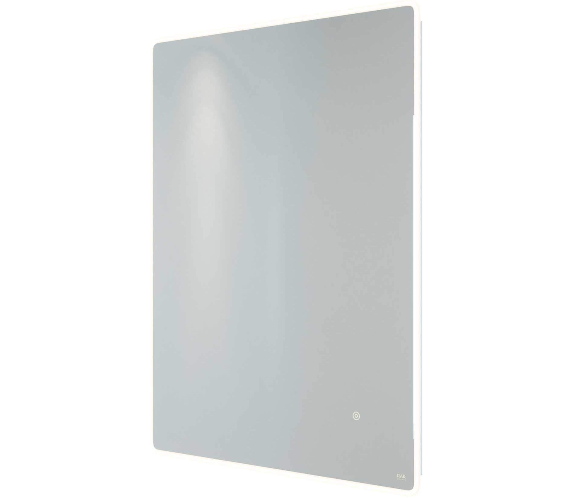 RAK Amethyst LED Illuminated Mirror With Demister Pad And Shaver Socket