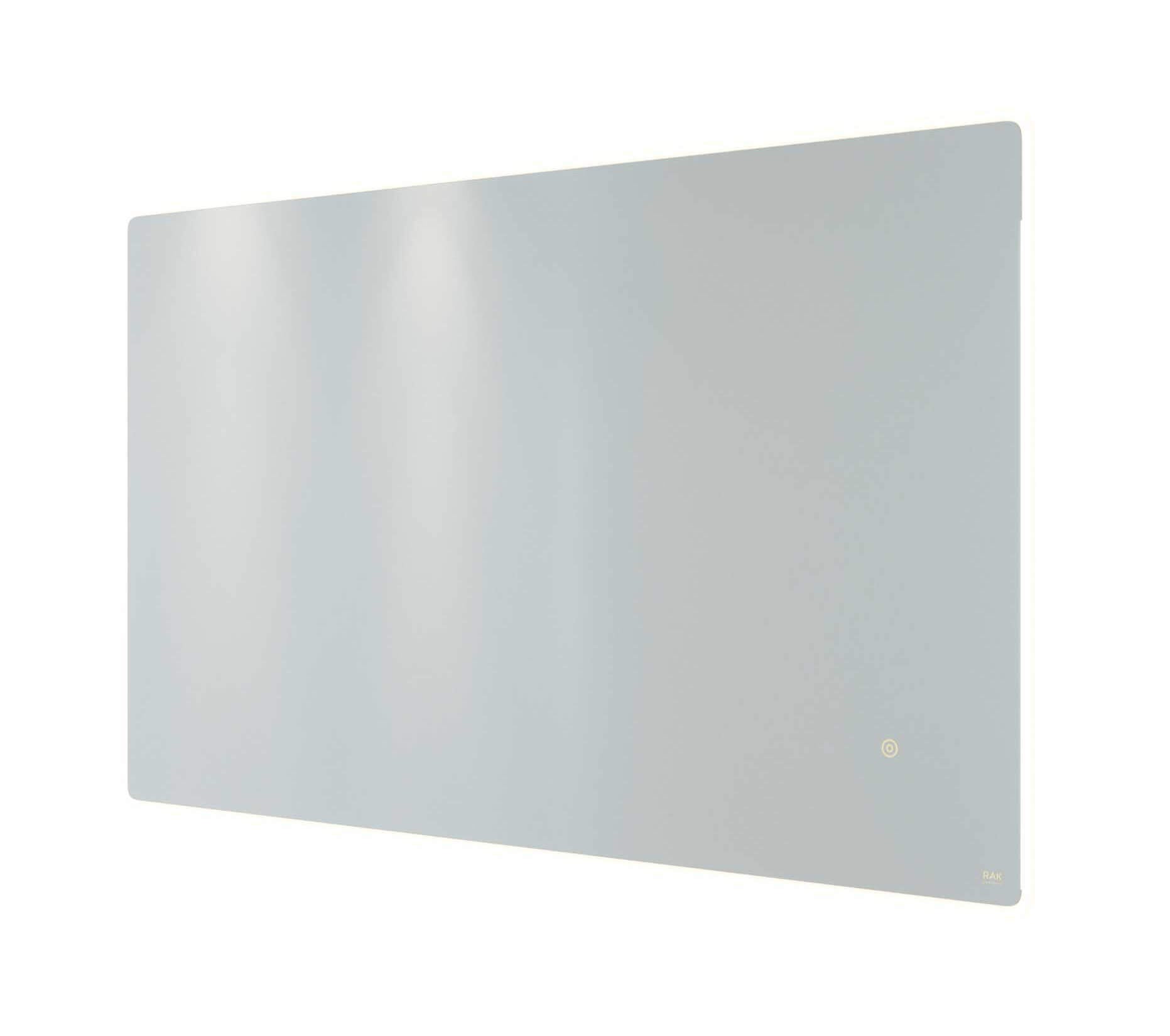 RAK Amethyst LED Illuminated Mirror With Demister Pad And Shaver Socket