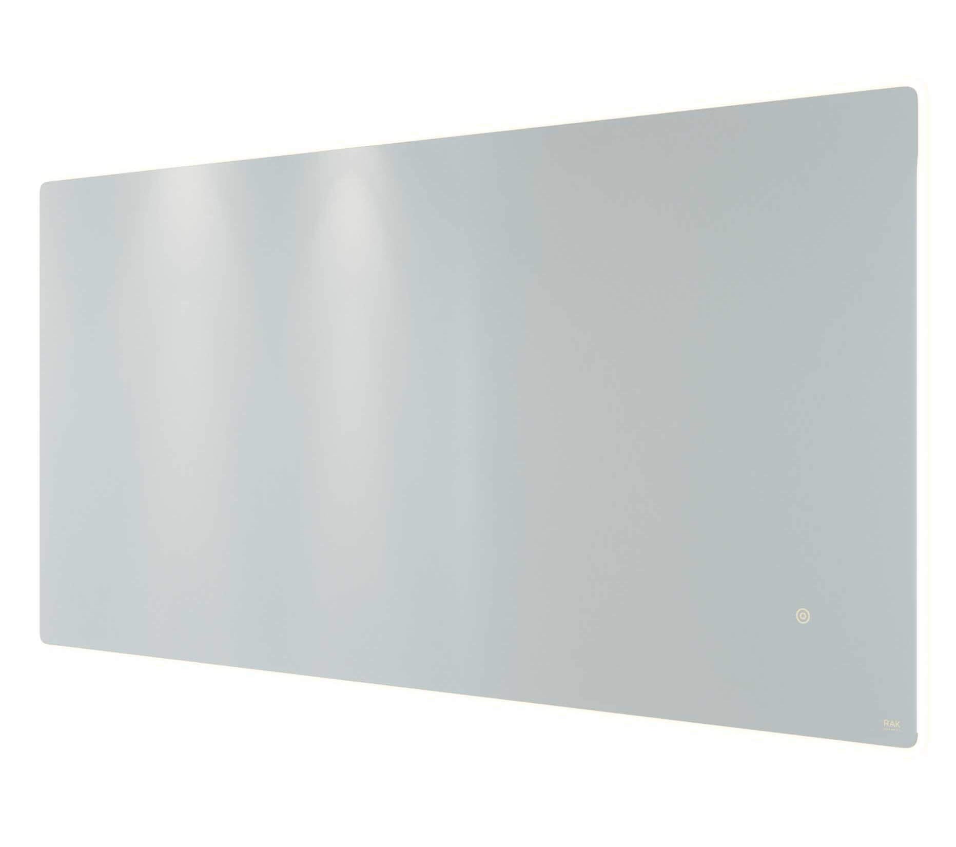 RAK Amethyst LED Illuminated Mirror With Demister Pad And Shaver Socket