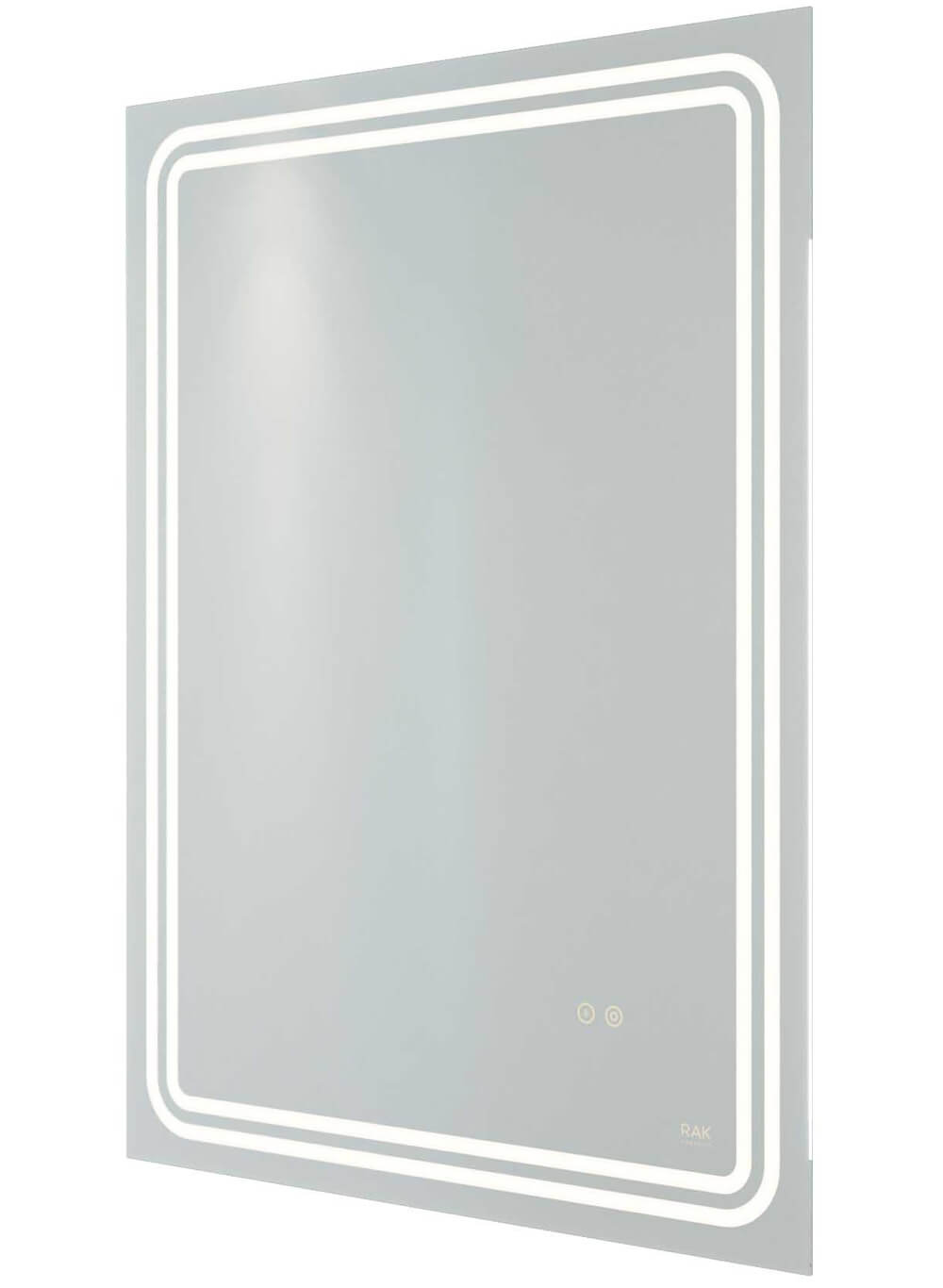 RAK Pluto LED Illuminated Portrait Mirror With Touch Sensor Switch 600 x 800mm
