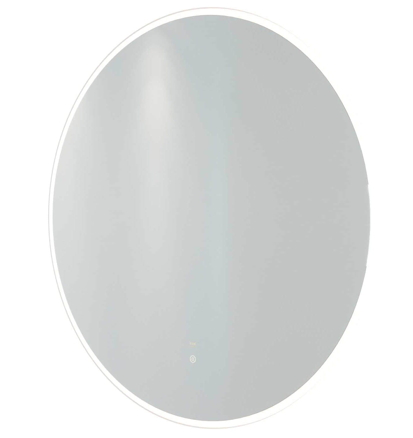 RAK Scorpio 800 x 800mm LED Illuminated Round Mirror With Demister And Touch Sensor Switch