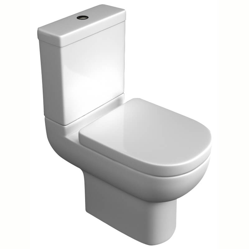 K-V Studio Close Coupled WC Pan With Cistern And Seat