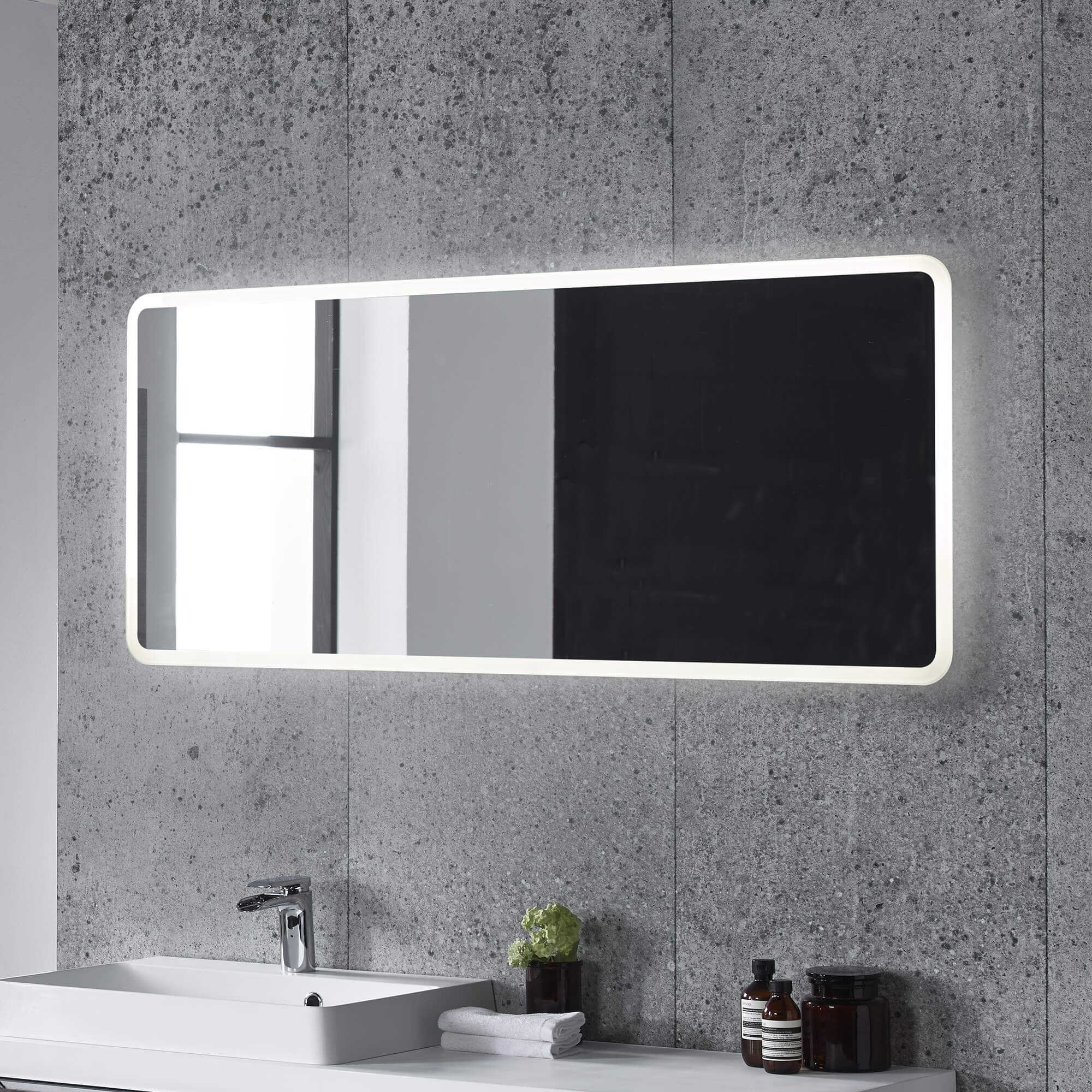 Tavistock Aster Slim LED Illuminated Mirror