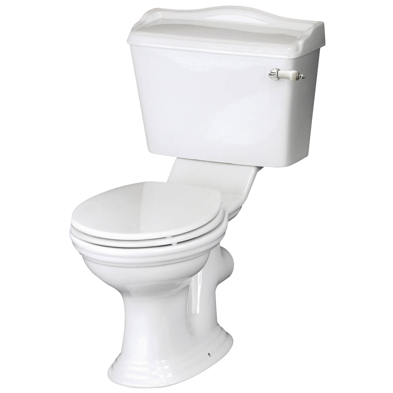 Hudson Reed Chancery 710mm Close Coupled WC Pan White With Cistern