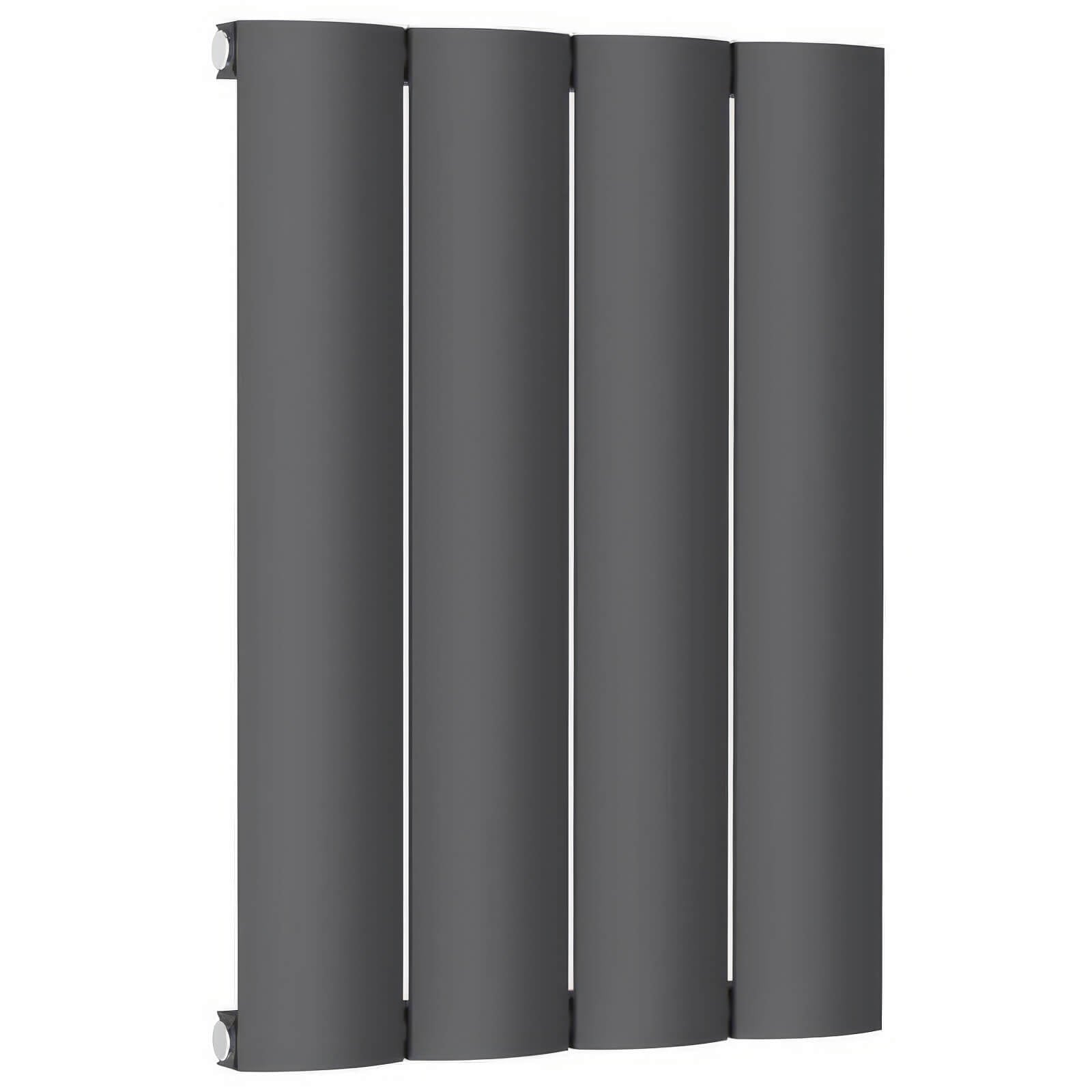 Reina Belva 600mm High Anthracite Single Panel Horizontal Radiator