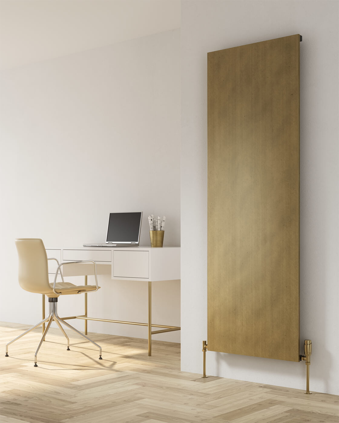 Reina Brenta 1800mm High Aluminium Vertical Radiator