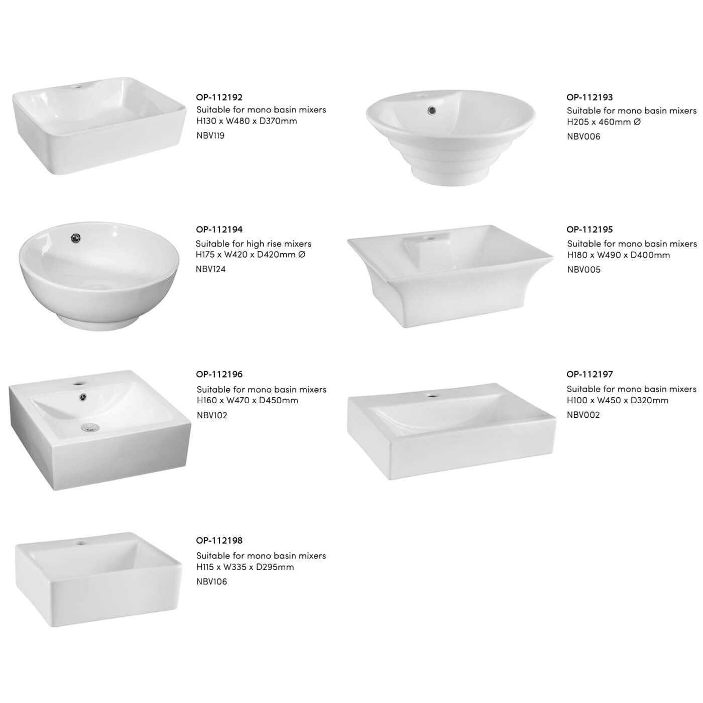 Nuie Athena 2 Drawer Wall Hung Vanity Unit With Worktop