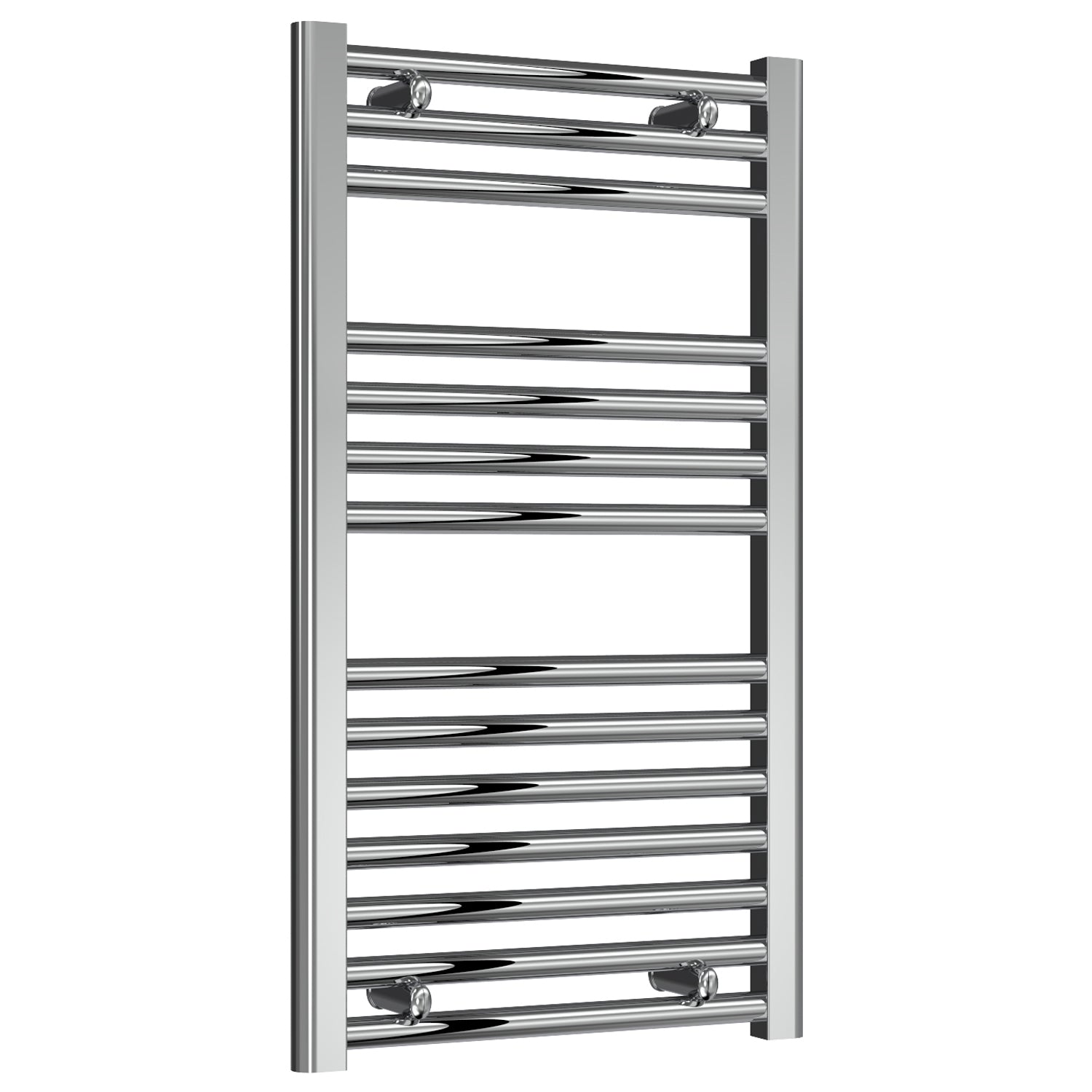 Reina Diva 450mm Wide Chrome Flat Towel Rail