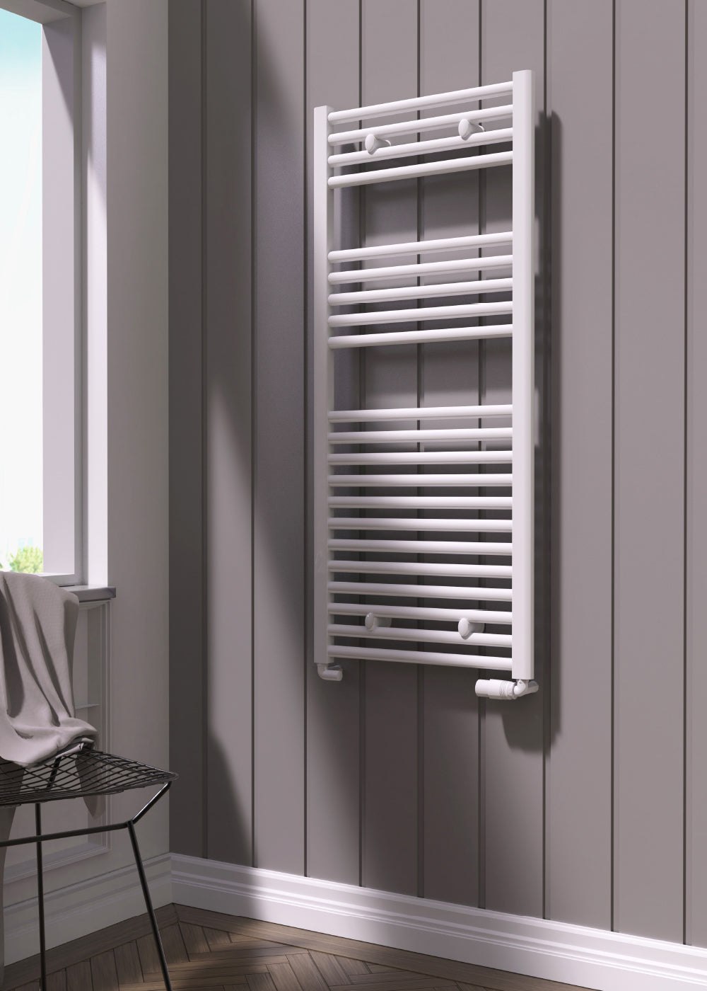 Reina Diva 300mm Wide Flat Towel Rail