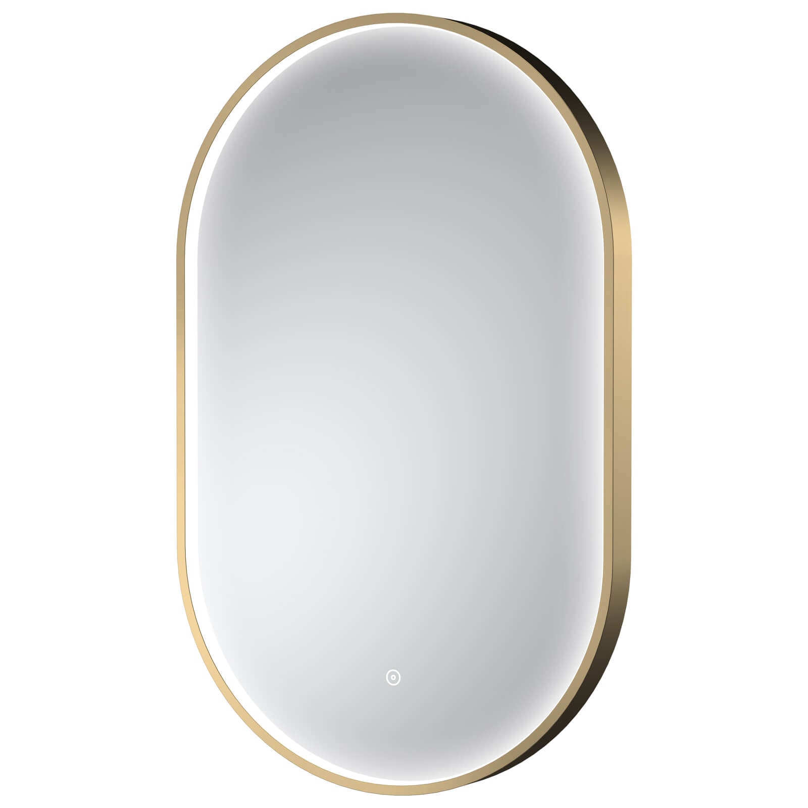 Hudson Reed Columba 500 x 800mm Framed LED Touch Sensor Mirror