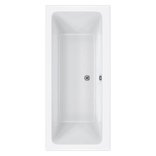 Carron Quantum Acrylic Double Ended White Bath 5mm - 1700 x 700mm