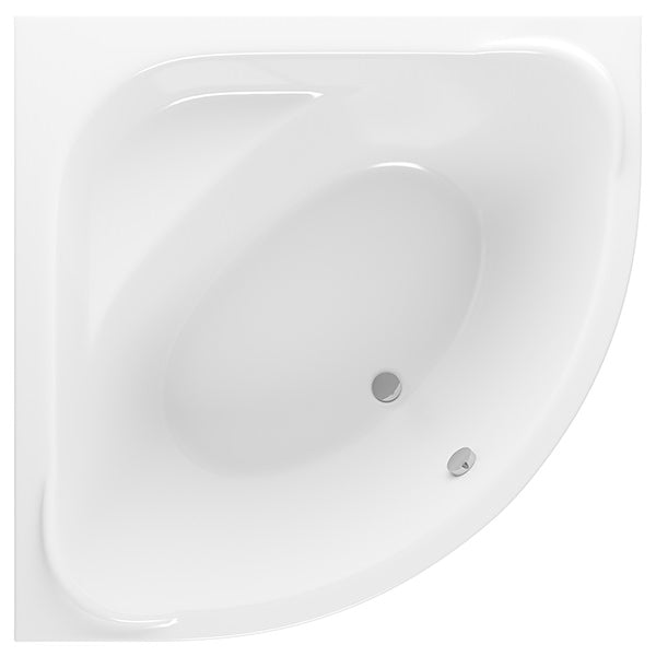Joseph Miles Ripley Standard Corner No Tap-hole Bath 1350 x 1350mm