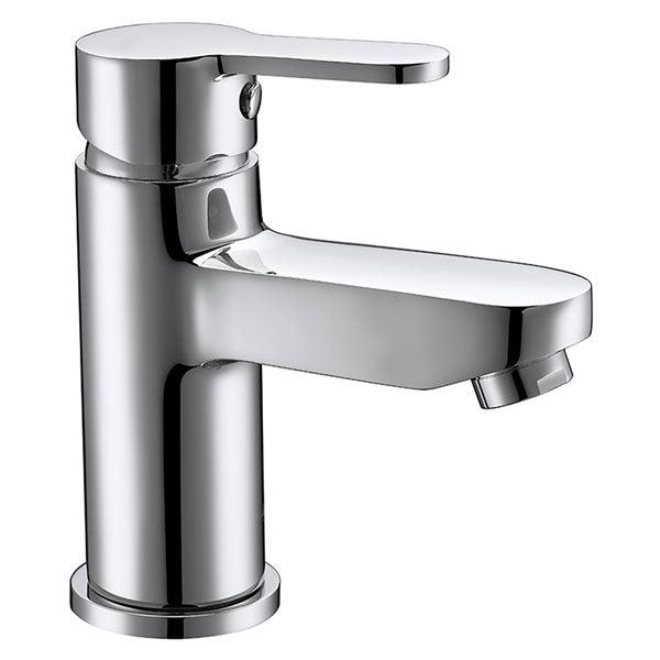 Fline Flow Luna Chrome Mono Basin Mixer With Click Clack Waste