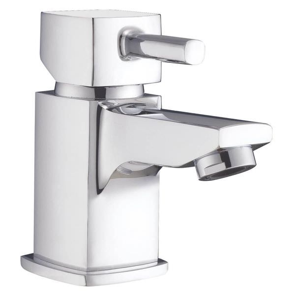 Fline Flow Cubix2 Basin Mixer Tap With Click-clack Waste