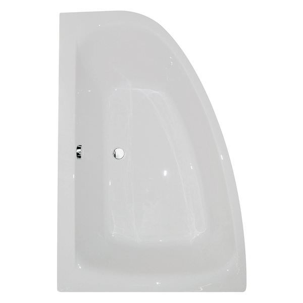 Fline1500 x 1000mm Offset Corner Bathtub - Different Variants Available