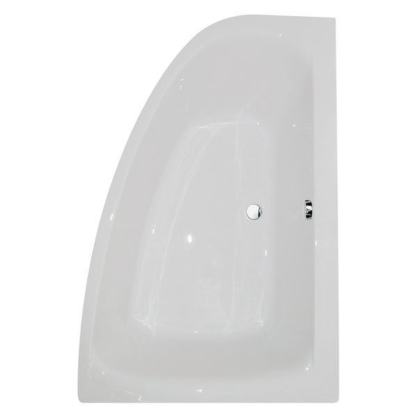 Fline1500 x 1000mm Offset Corner Bathtub - Different Variants Available