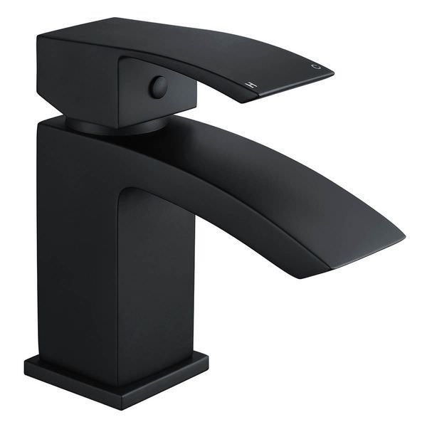 Dce Edition Onyx Matt Black Basin Mixer Tap