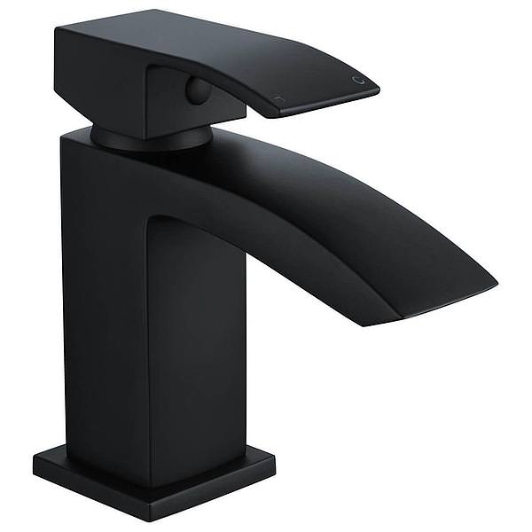 Dce Edition Onyx Matt Black Basin Mixer Tap