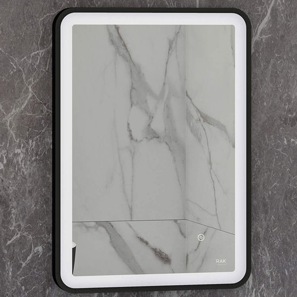 Rak Art Soft 500 x 700mm LED Illuminated Mirror With Demistar Pad