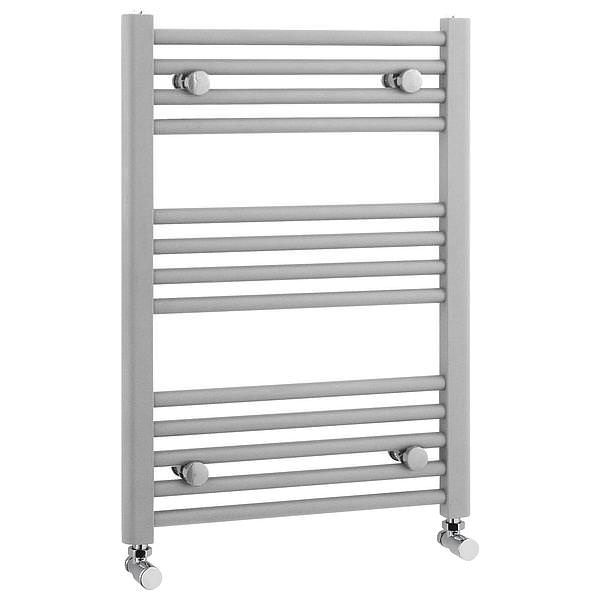 Nuie 500mm Wide Straight Heated Towel Rail