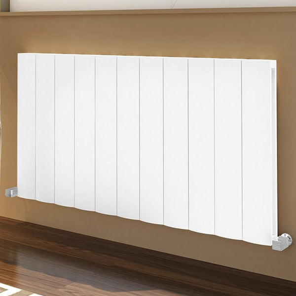 Tivolis Lugo 600mm High Double Panel Horizontal Aluminium Radiator