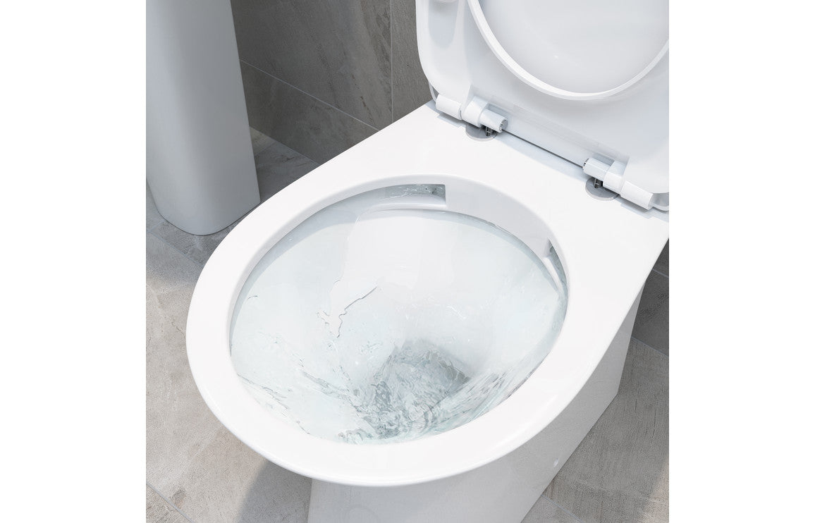 Sandro Rimless Back To Wall WC & Soft Close Seat