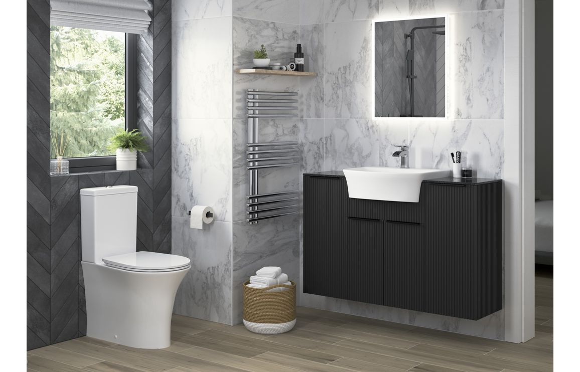 Sandro Rimless Back To Wall WC & Soft Close Seat