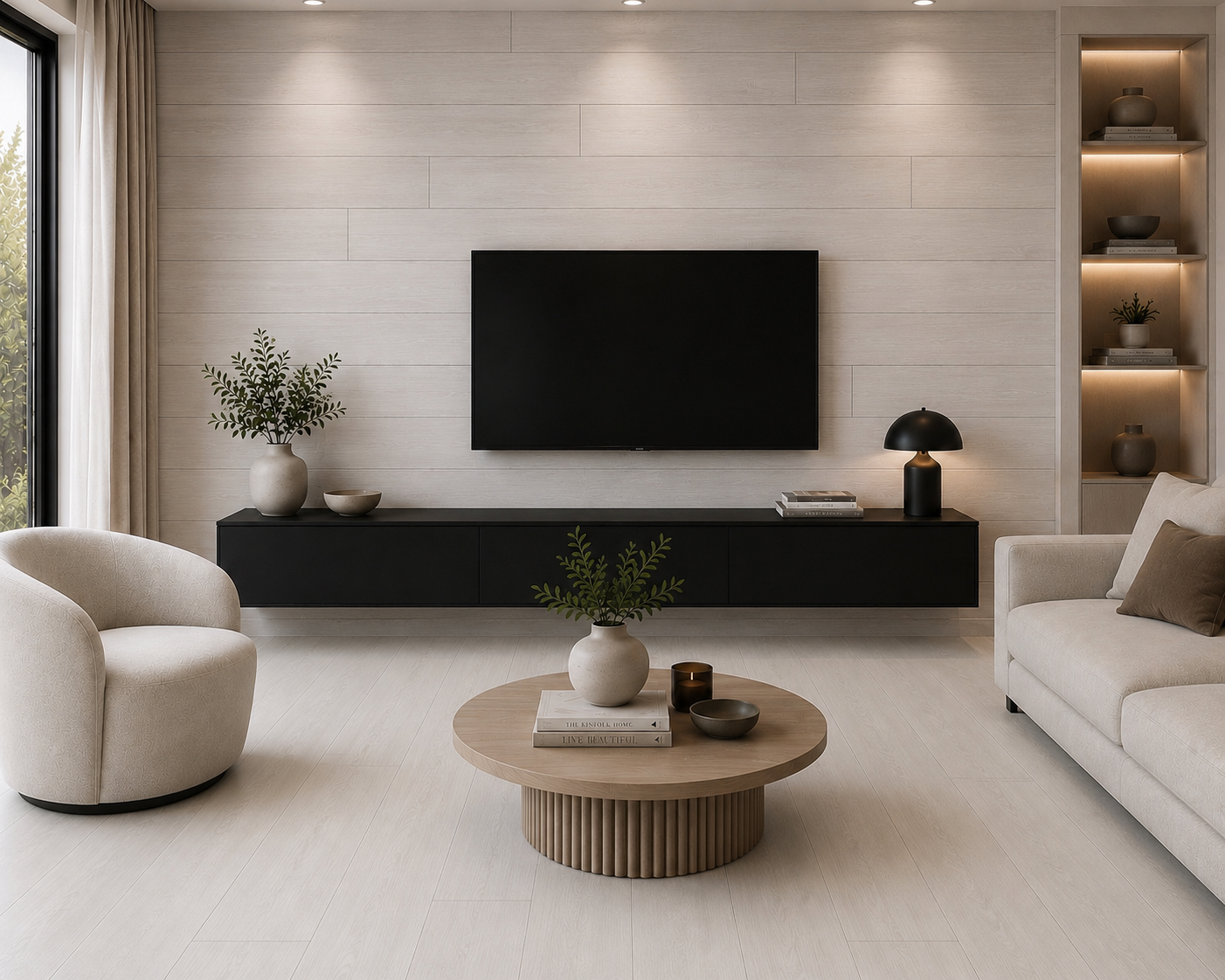Ivory Horizon Oak B485 Waterproof Luxury Click SPC/ Vinyl Flooring