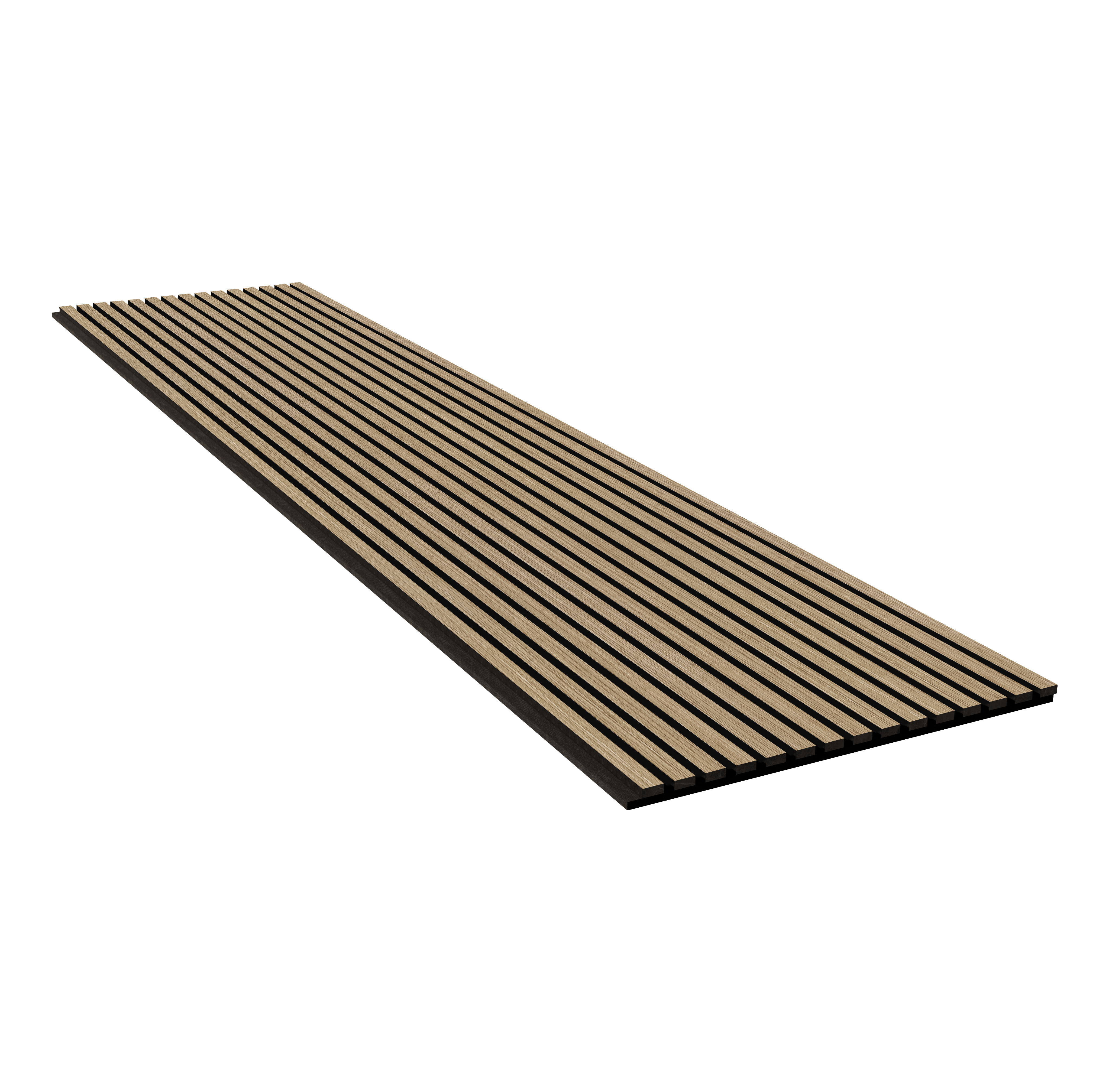 Novo Walnut Alu Acoustic Wall Panel 600x2700