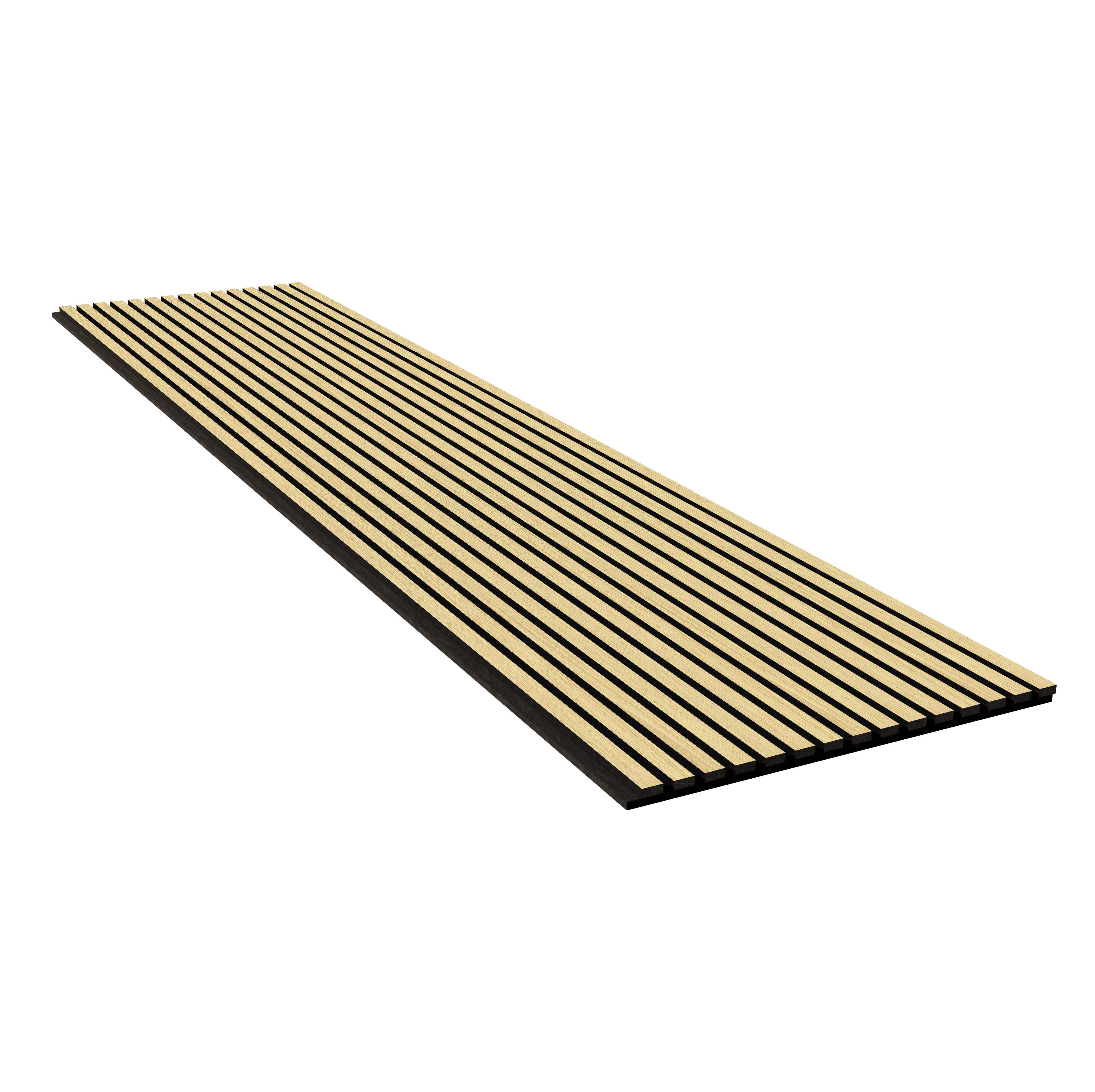 Novo White Oak Alu Acoustic Wall Panel 600x2700