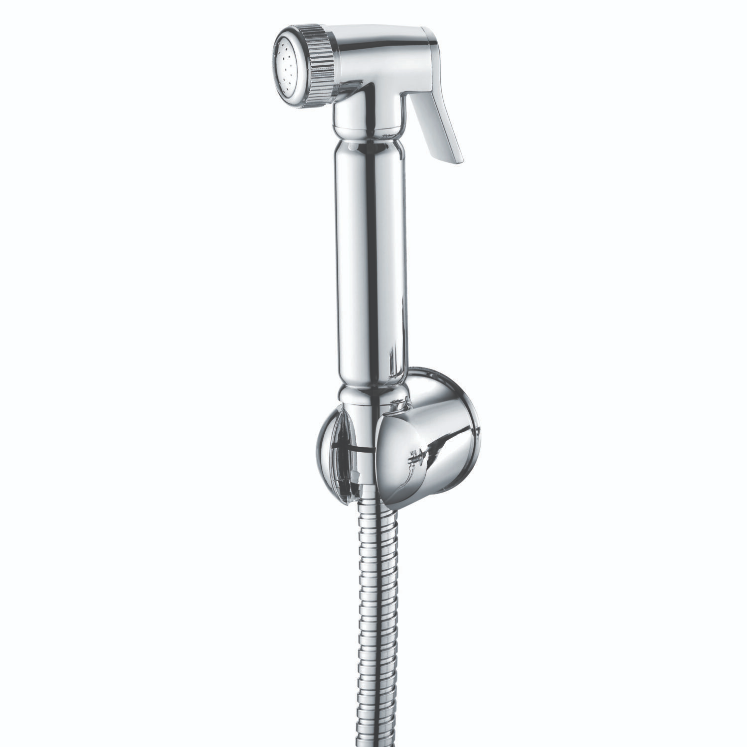 Douche Handset , Flexi and Holder Chrome