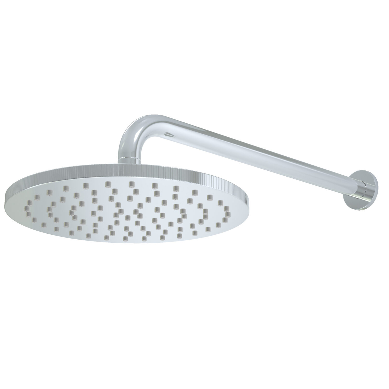 Novo Round Shower Head & Arm Chrome