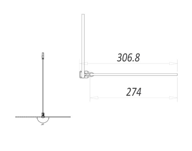 S8 Flipper Panel Clear Glass