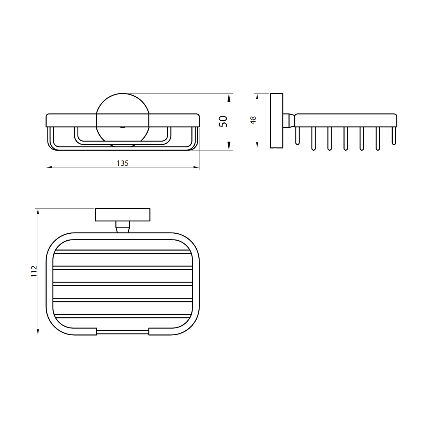 Novo Soap Basket