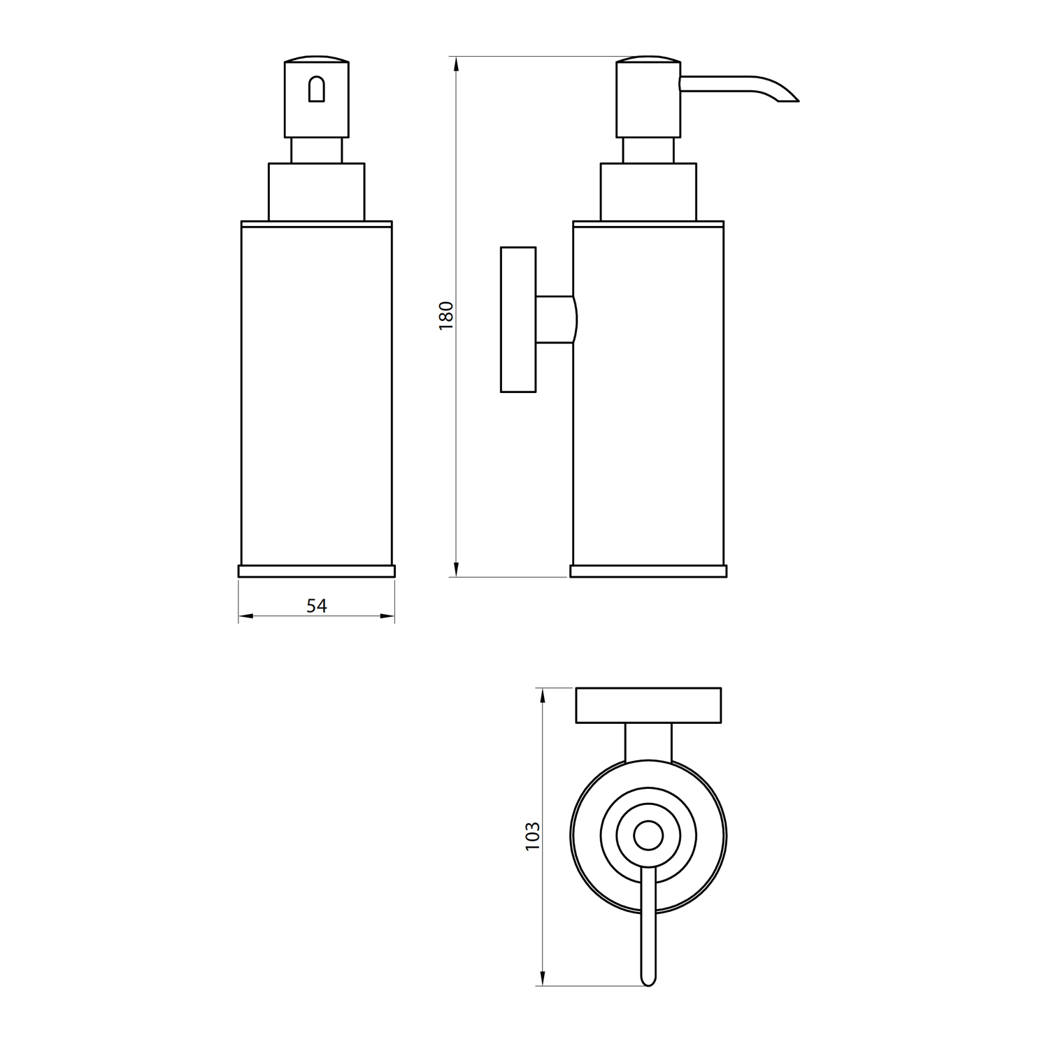 Novo Soap Dispenser