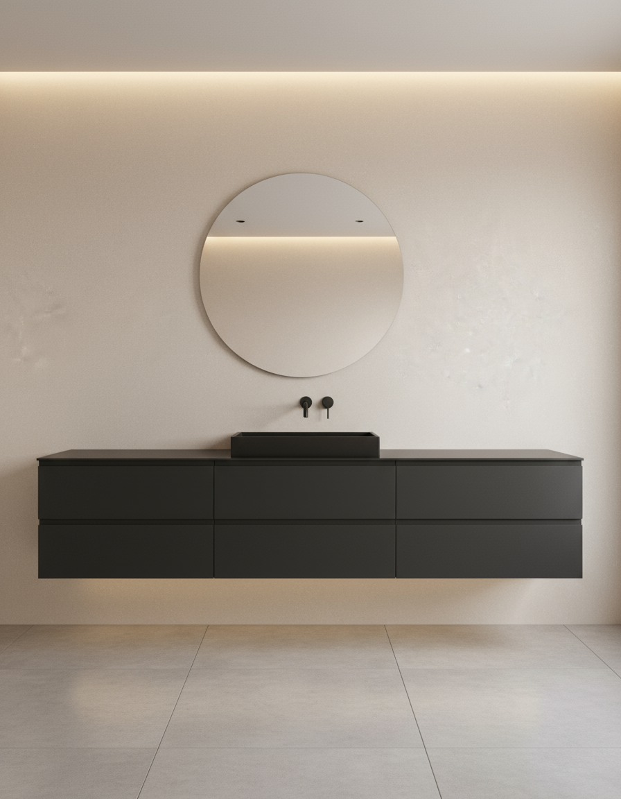 Novo Solid Surface Shower Wall Panel Stone W11
