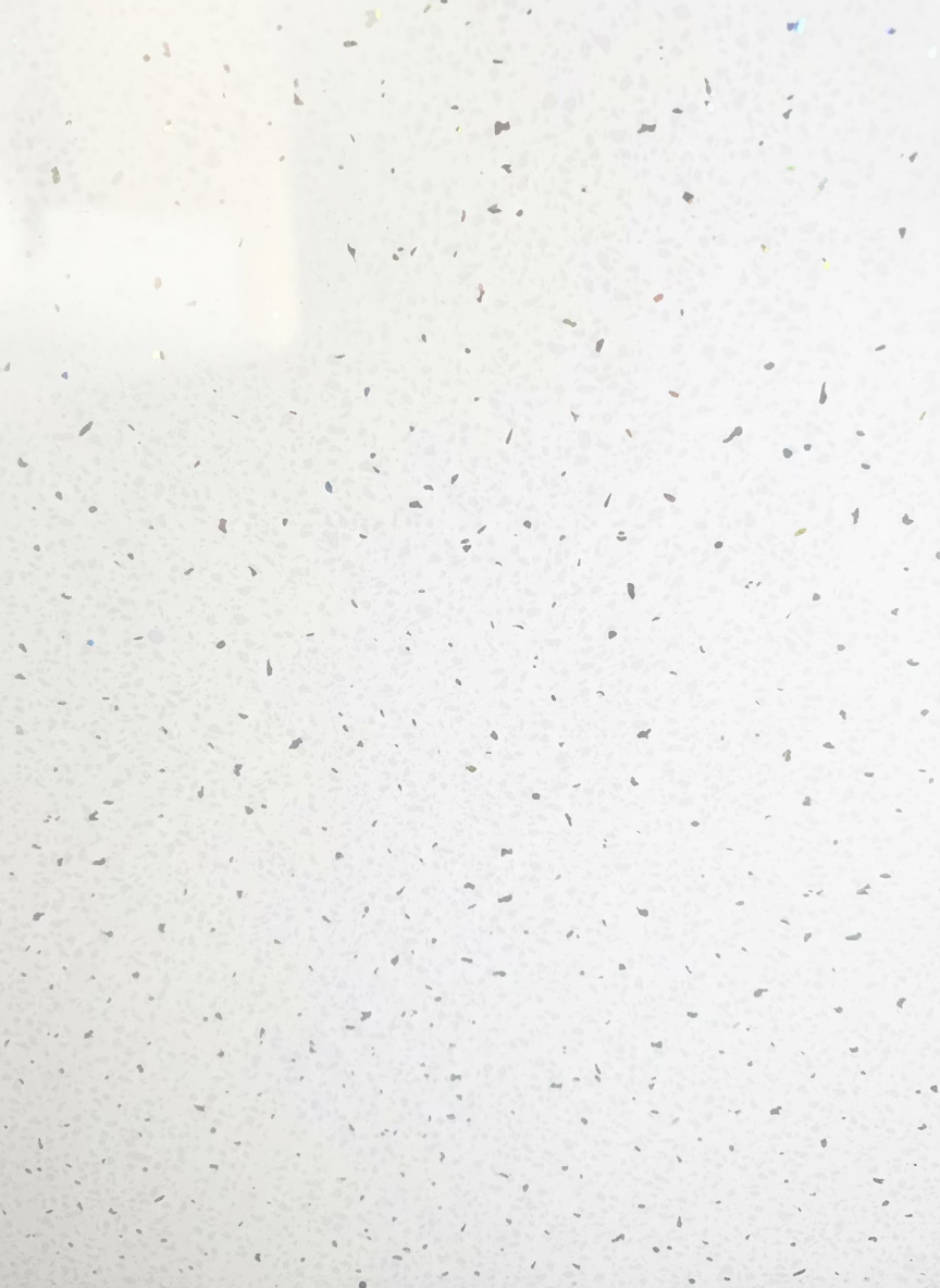 Shower Wall Panel 1200 White Sparkle