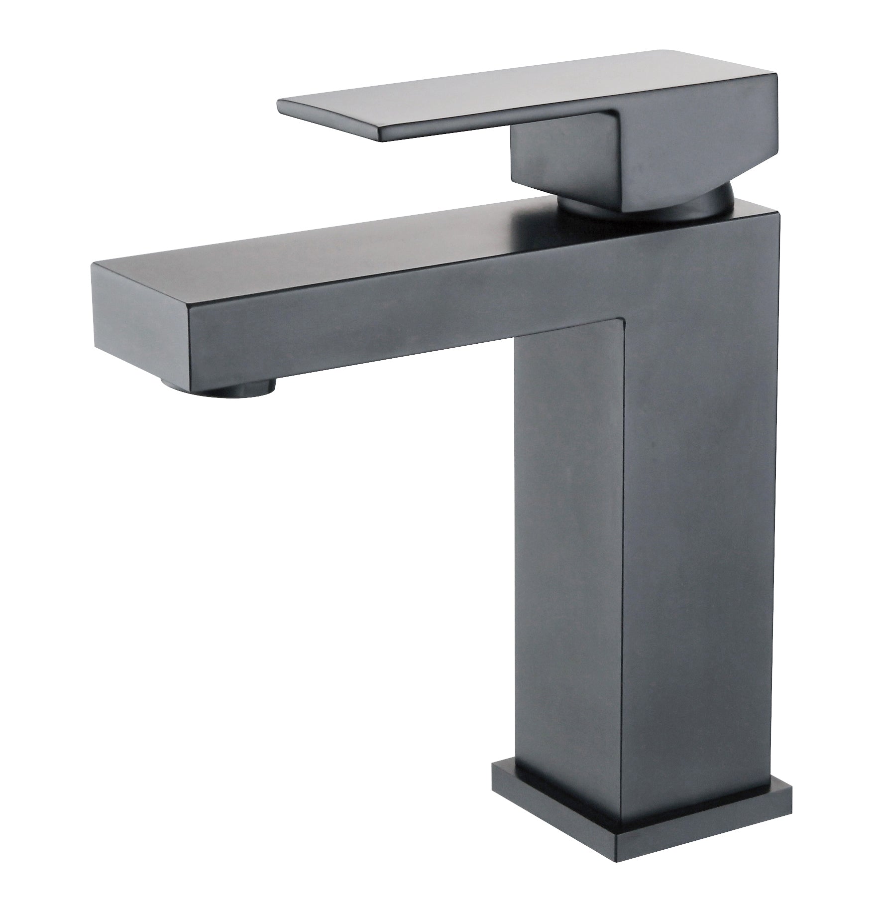 Novo Nicole Brushed Gunmetal Solid Brass Mono Basin Mixer Tap