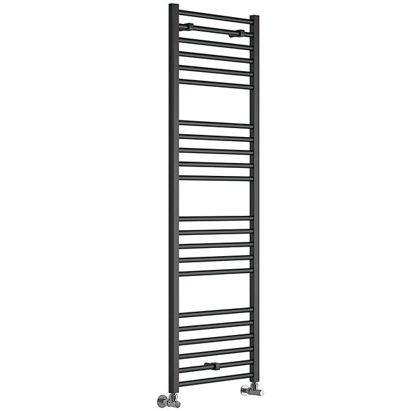 Novo 600mm Wide Straight Ladder Radiator