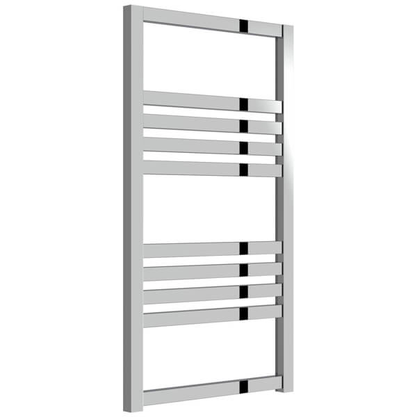 Reina Bolca 485mm Wide Straight Aluminium Towel Rail