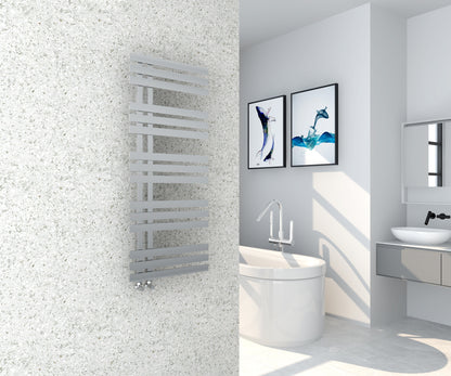 Novo Staple Towel Warmer Radiator -Chrome